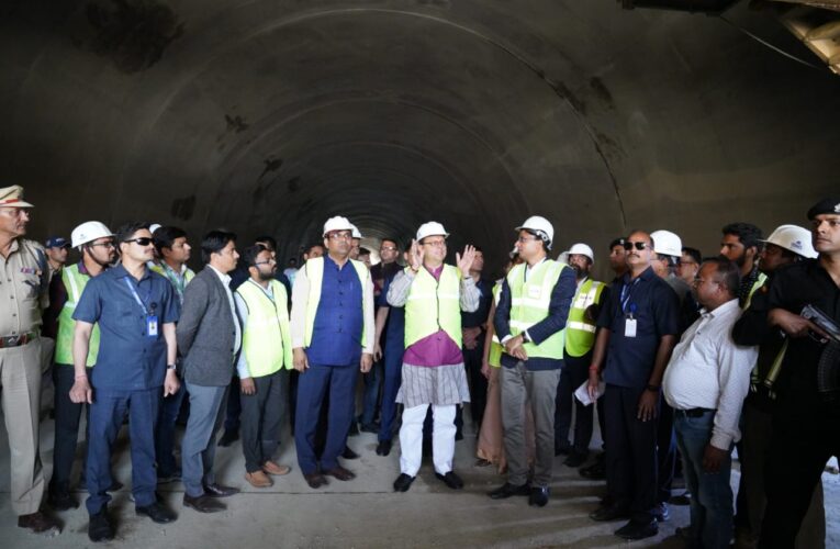 मुख्यमंत्री धामी ने दिल्ली-देहरादून एक्सप्रेसवे के तहत उत्तराखण्ड में चल रहे कार्यों का किया स्थलीय निरीक्षण…