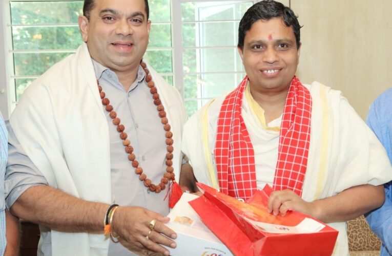गोवा के पर्यटन एवं सूचना प्रौद्योगिकी मंत्री का पतंजलि हुआ आगमन…
