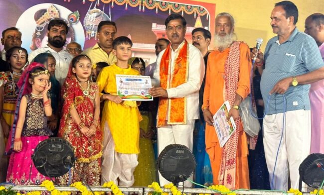 श्री बालाजी धाम सिद्धबलि हनुमान नर्मदेश्वर महादेव मंदिर में धूमधाम से मनाया गया जन्माष्टमी महोत्सव…