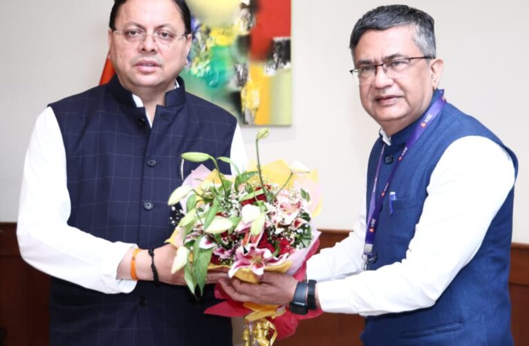 मुख्यमंत्री धामी ने मुंबई स्थित नेशनल स्टॉक एक्सचेंज पहुंच कर स्टॉक एक्सचेंज में संचालित गतिविधियों का किया अवलोकन…