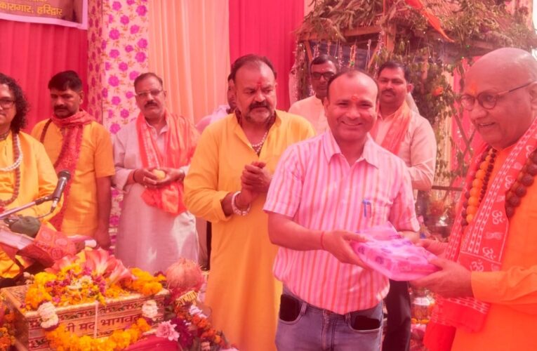जिला कारागार रोशनाबाद हरिद्वार में आयोजित श्रीमद् देवी भागवत कथा का तृतीय दिवस…