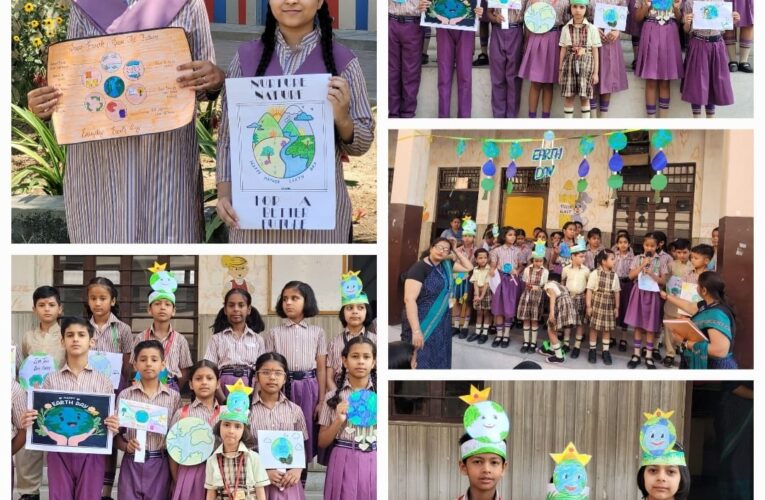 पृथ्वी दिवस के अवसर पर शिवडेल स्कूल जगजीतपुर में विभिन्न गतिविधियों का आयोजन…