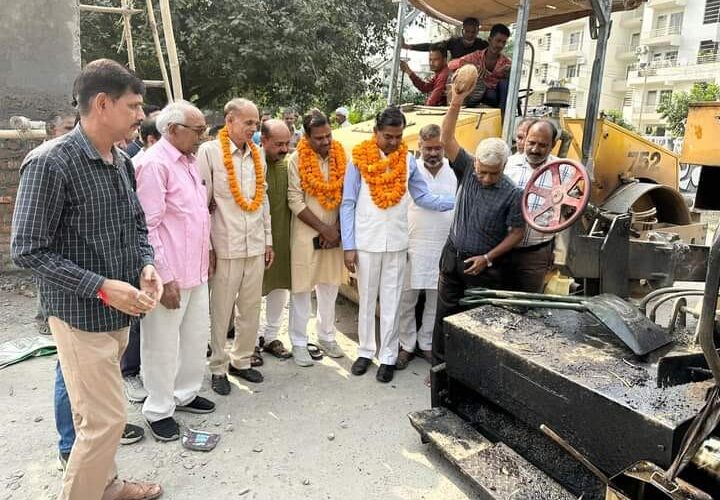 भाजपा संगठन और सरकार क्षेत्र के लगातार विकास के लिए प्रतिबद्ध -आदेश चौहान।