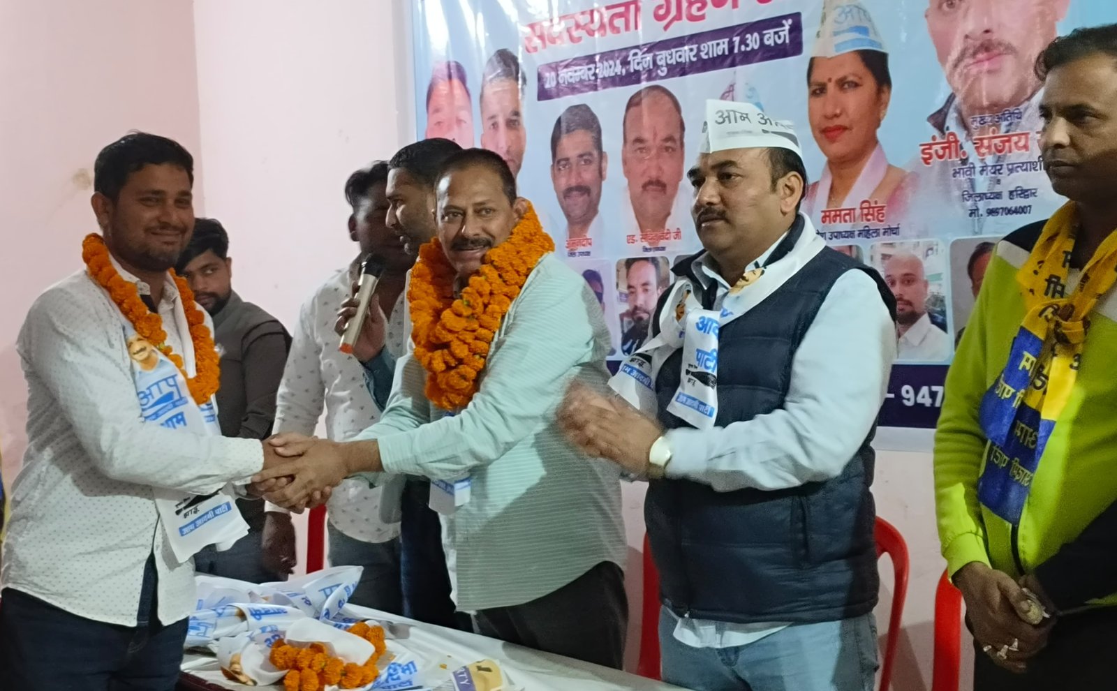 आम आदमी पार्टी ने वार्ड नं.-51 में सदस्यता ग्रहण समारोह किया आयोजित…