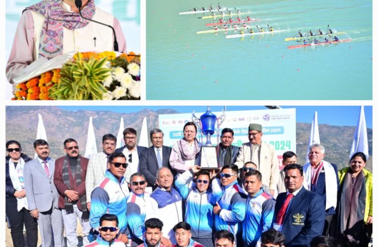 मुख्यमंत्री पुष्कर सिंह धामी ने टिहरी वॉटर स्पोर्ट्स कप के समापन समारोह में किया प्रतिभाग…