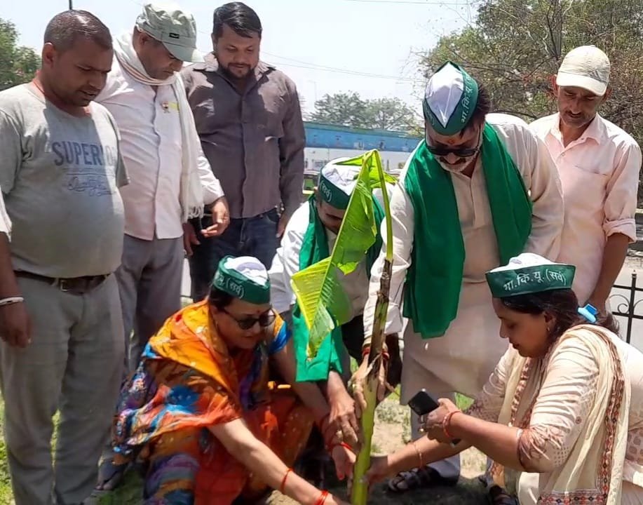 किसान नेता चौधरी महेंद्र सिंह टिकैत की पुण्यतिथि पर किसान नेताओं ने किया वृक्षारोपण…