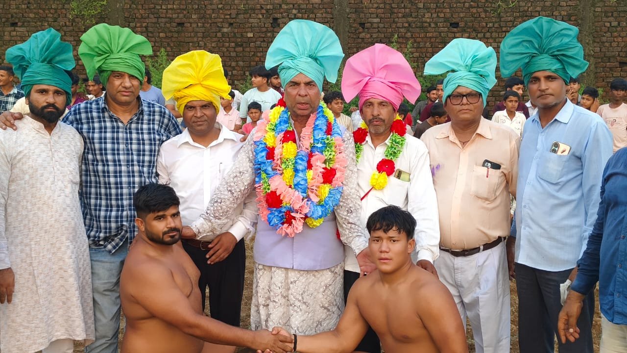 दंगल की कुश्तियां पहलवानों को रखती हैं नशे से दूर –राव आफाक अली।