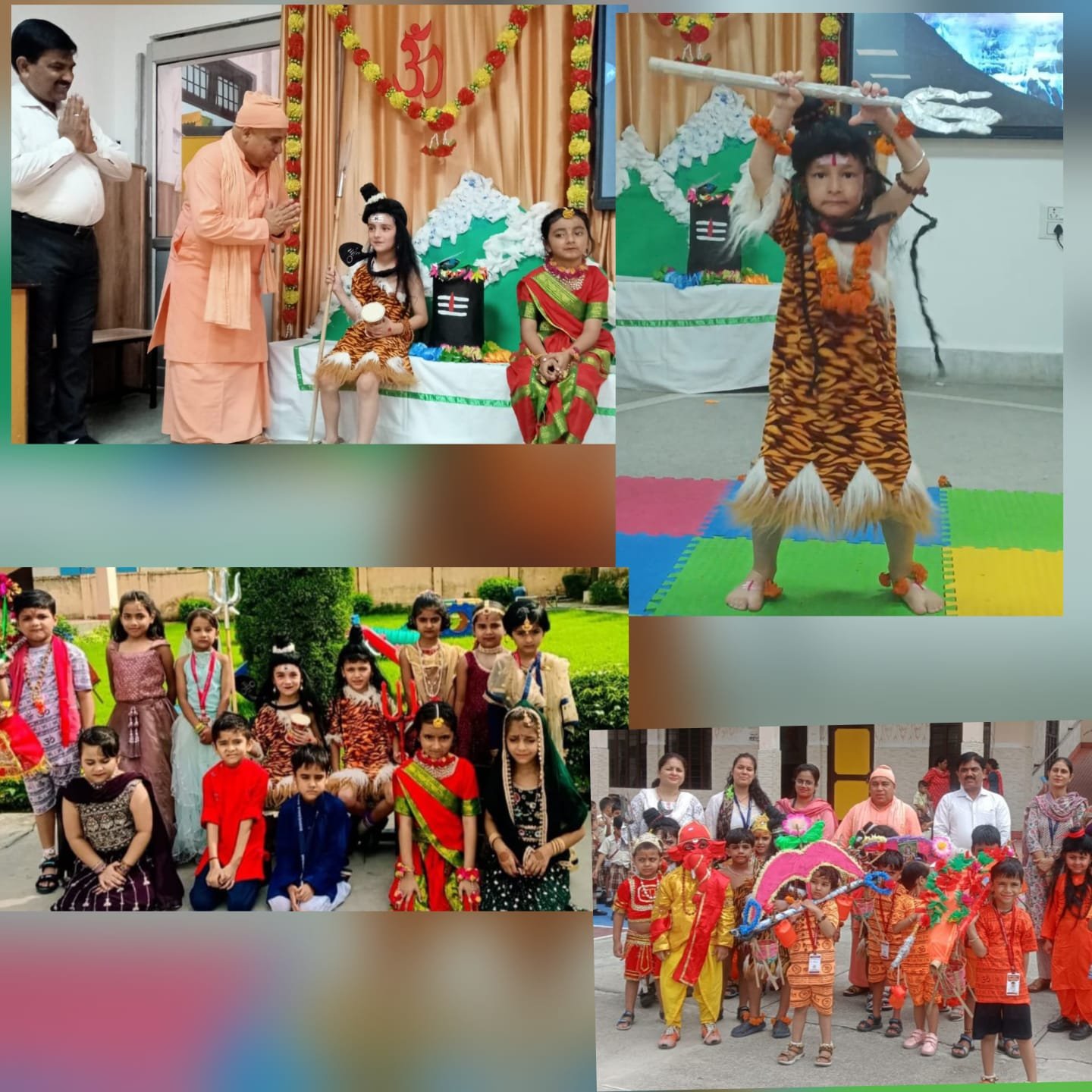 शिवडेल स्कूल, हरिद्वार और स्ववेद प्ले ग्रुप में श्रावण उत्सव, नन्हे कांवड़ियों की मनमोहक झांकी…