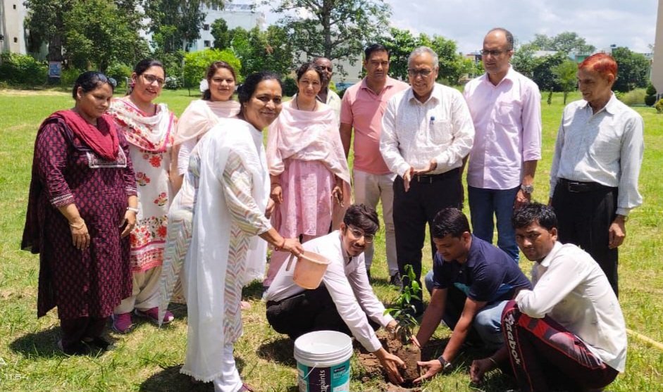 प्रकृति का श्रृंगार है हरेला पर्व एवं लोक तंत्र का आधार है मतदान -प्रोफेसर बत्रा।