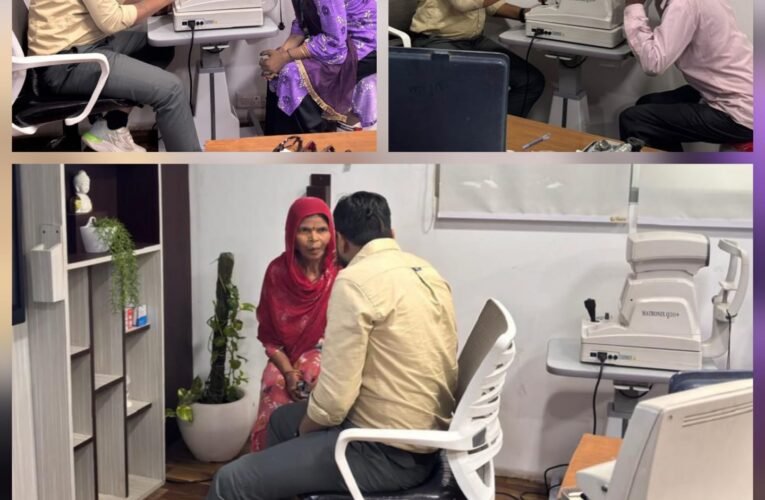 रोटरी हरिद्वार ने लगाया मुफ्त नेत्र जांच एवं चश्मा वितरण शिविर…