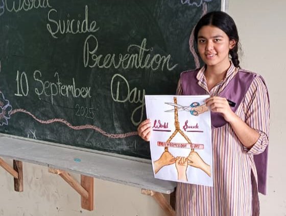 शिवडेल स्कूल में “लेट्स टॉक” अभियान के अंतर्गत विश्व आत्महत्या रोकथाम सप्ताह पर विशेष कार्यक्रम आयोजित…