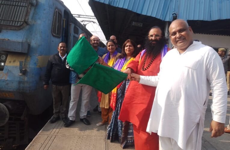 भव्य संत रविदास रेल यात्रा सहारनपुर से काशी के लिए रवाना…