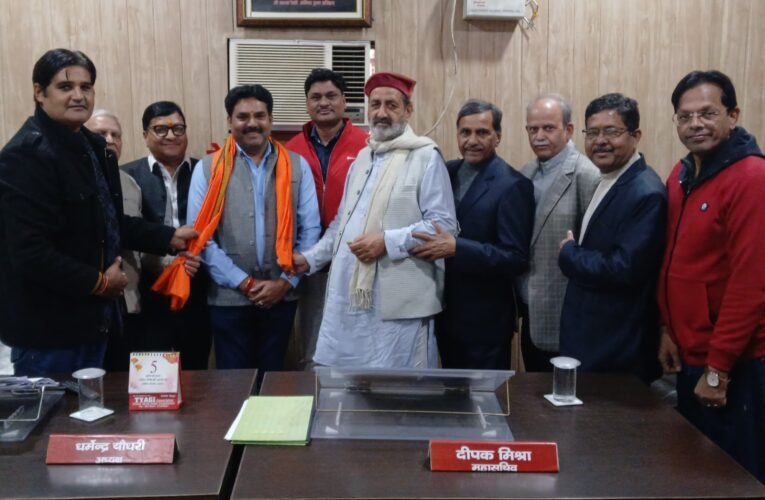 प्रेस क्लब हरिद्वार ने अमित शर्मा का किया सम्मान…