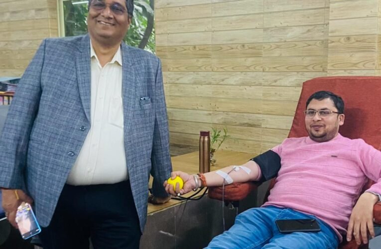 रोटरी हरिद्वार ने कंज प्रोडक्ट्स, सिडकुल में लगाया रक्तदान शिविर…