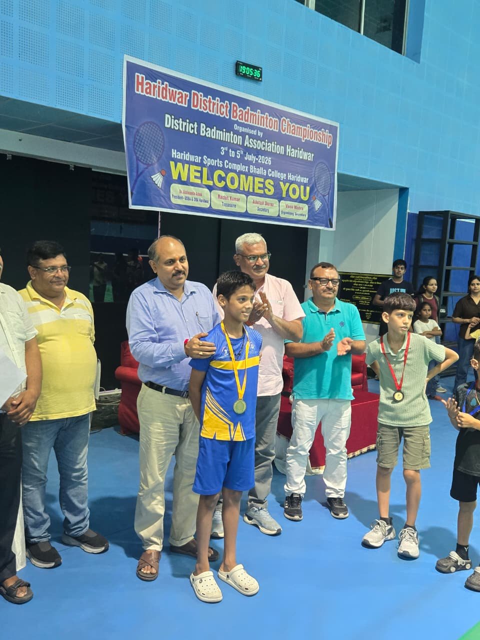 स्पोर्ट्स कॉम्पलेक्स में हुआ&nbsp; जिला बैडमिंटन चैंपियनशिप 2026-27 (सेलेक्शन टूर्नामेंट) का भव्य समापन